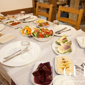 Mektepbasi Meyhane servers traditional Cypriot cuisine